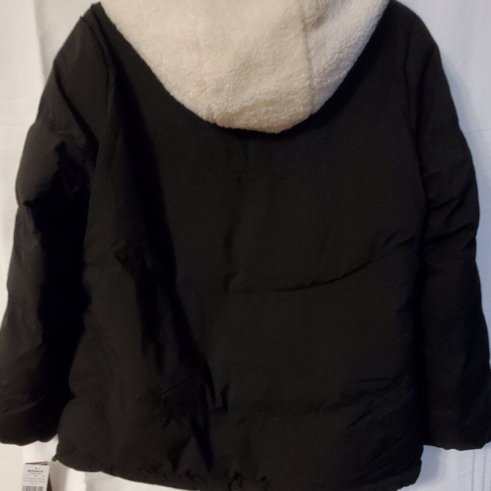 NWT Koolaburra by UGG reversible Sherpa Puffer Jacket Size M - Picture 5 of 5